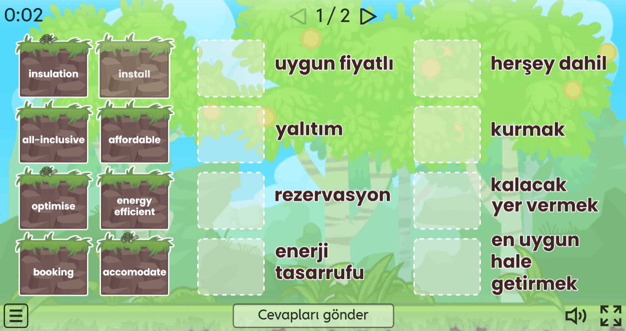 MULTI ENGLISH 7 - VOCABULARY 1